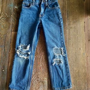 Distressed Little Boy Denim Jeans SIZE 6